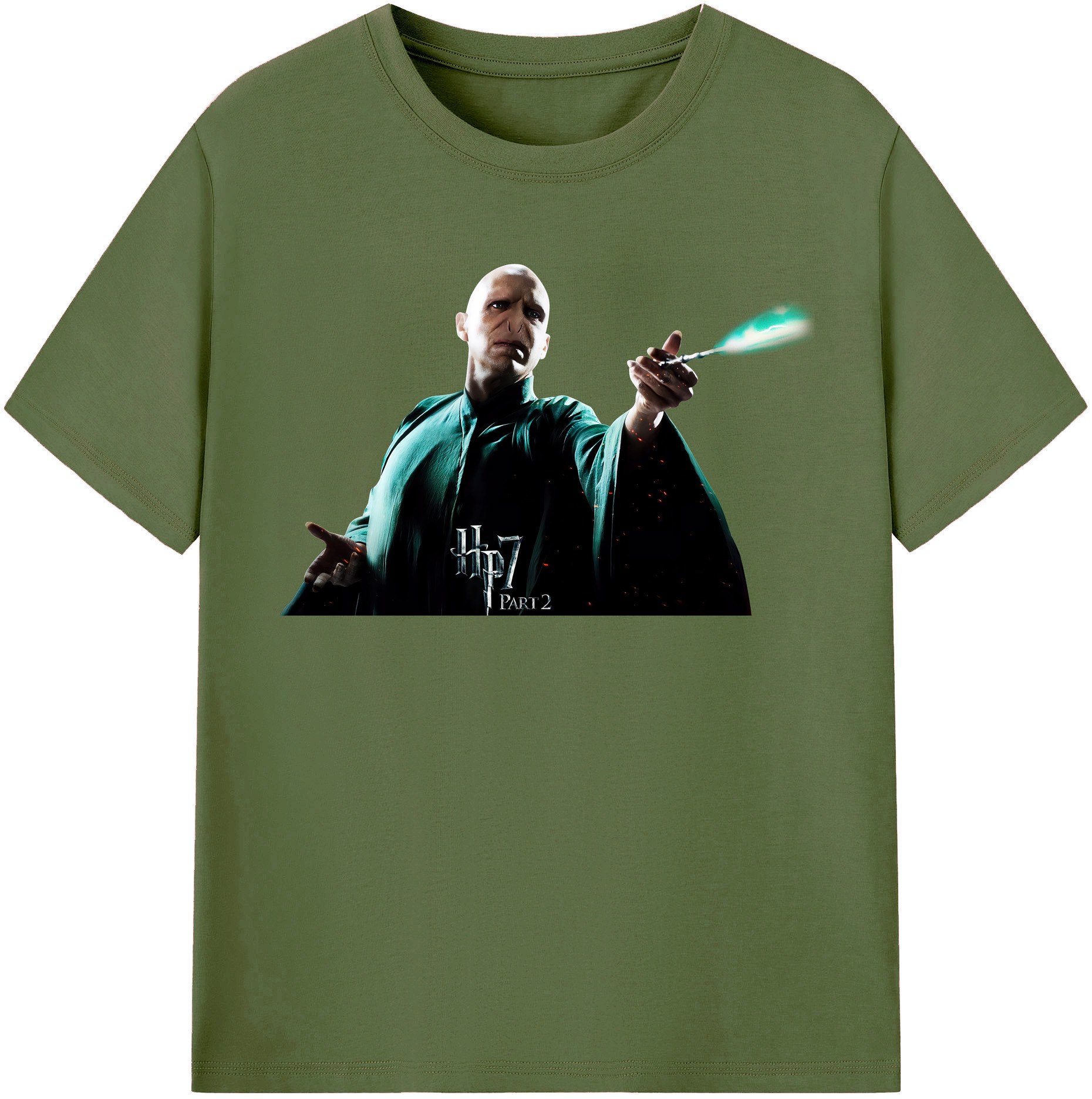 （画像用） Harry Potter ハリー・ポッターシリーズ 綿100％半袖Tシャツ（フロントプリント）